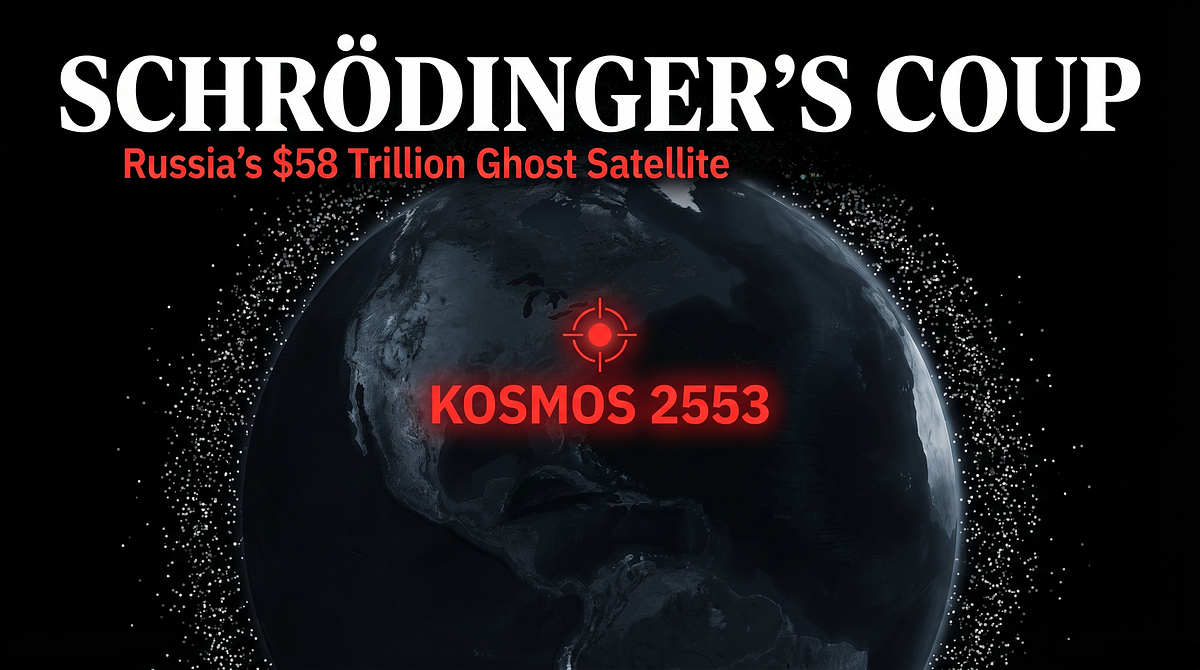 SCHRÖDINGER'S COUP: Russia's $58 Trillion Ghost Satellite Is the
