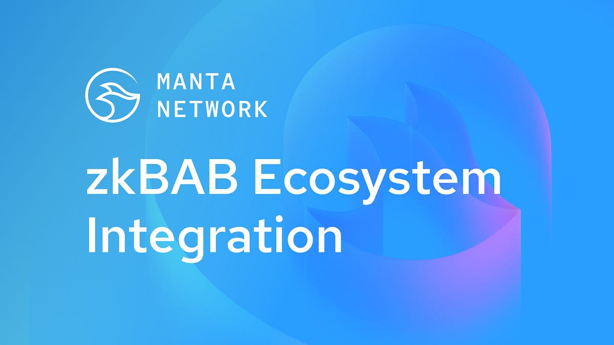 Manta Network to Enable On-chain Private Identity Ecosystem with zkBABs