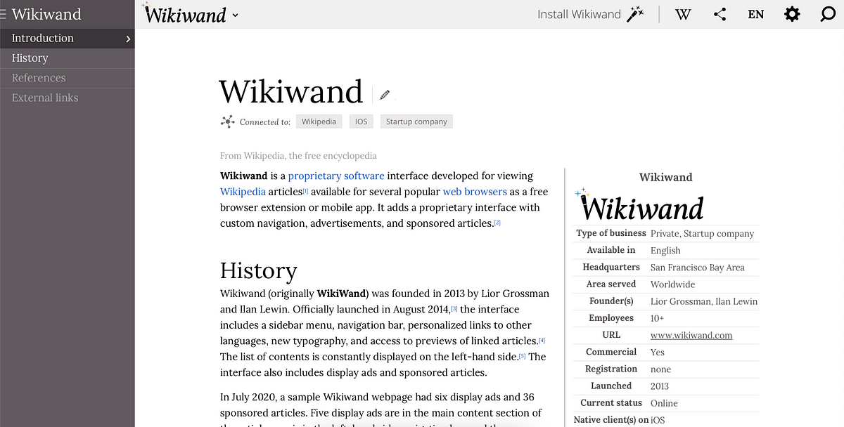A Better Wikipedia Experience Using JavaScript Injection | JavaScript ...