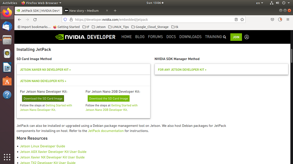 Install Jetpack 4.6 for Jetson Nano on Ubuntu 18.04 LTS by Salidw