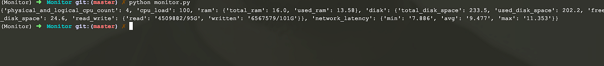 Machine monitoring tool using python from scratch. | by esir kings ...