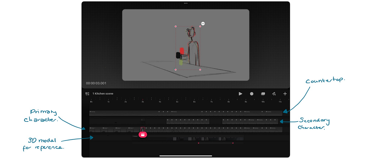 (MAJAN TB1) Animatic in Progress. This week was really fun working on ...