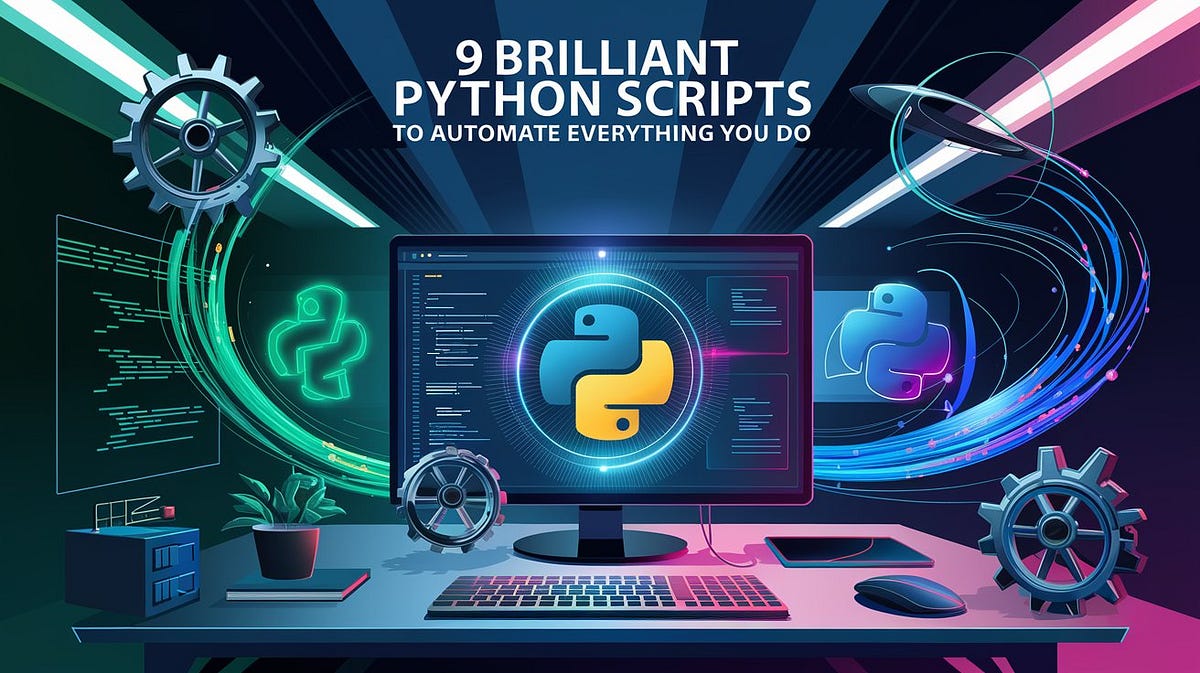 9 Brilliant Python Scripts to Automate Everything You Do | Medium