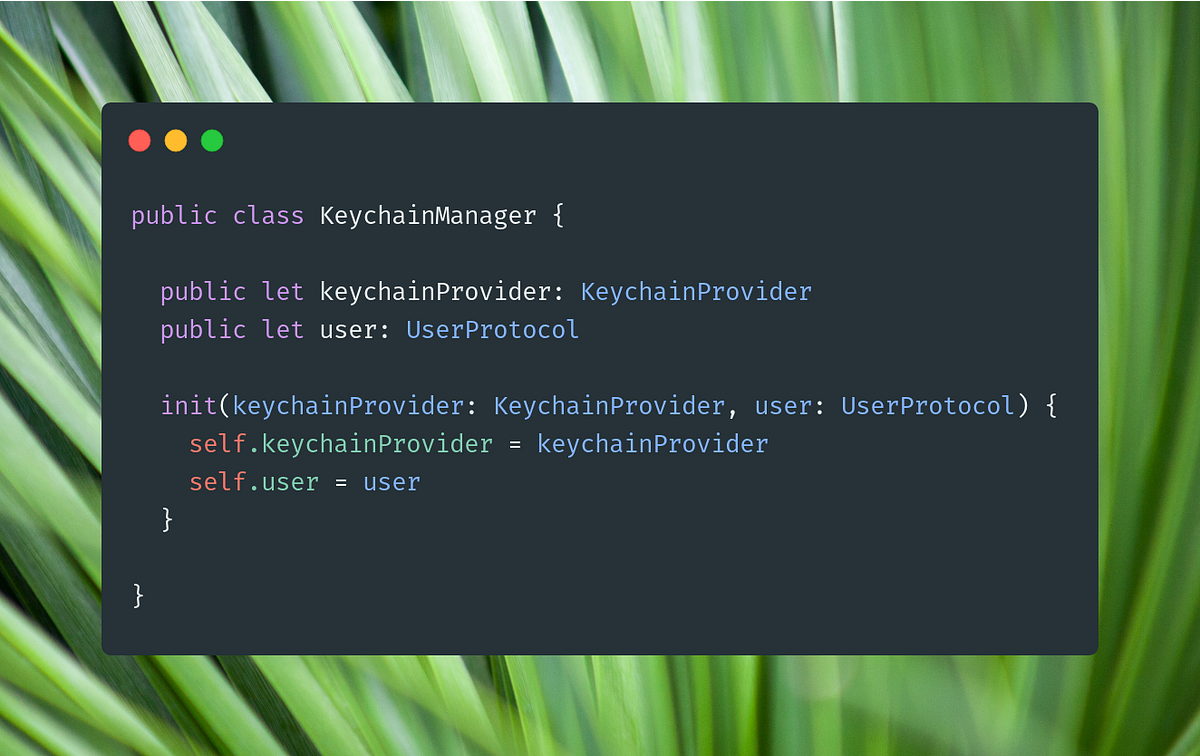 Expose Init Parameters And Dependencies In Swift And IOS Please By Expose init parameters and dependencies in swift and ios please by