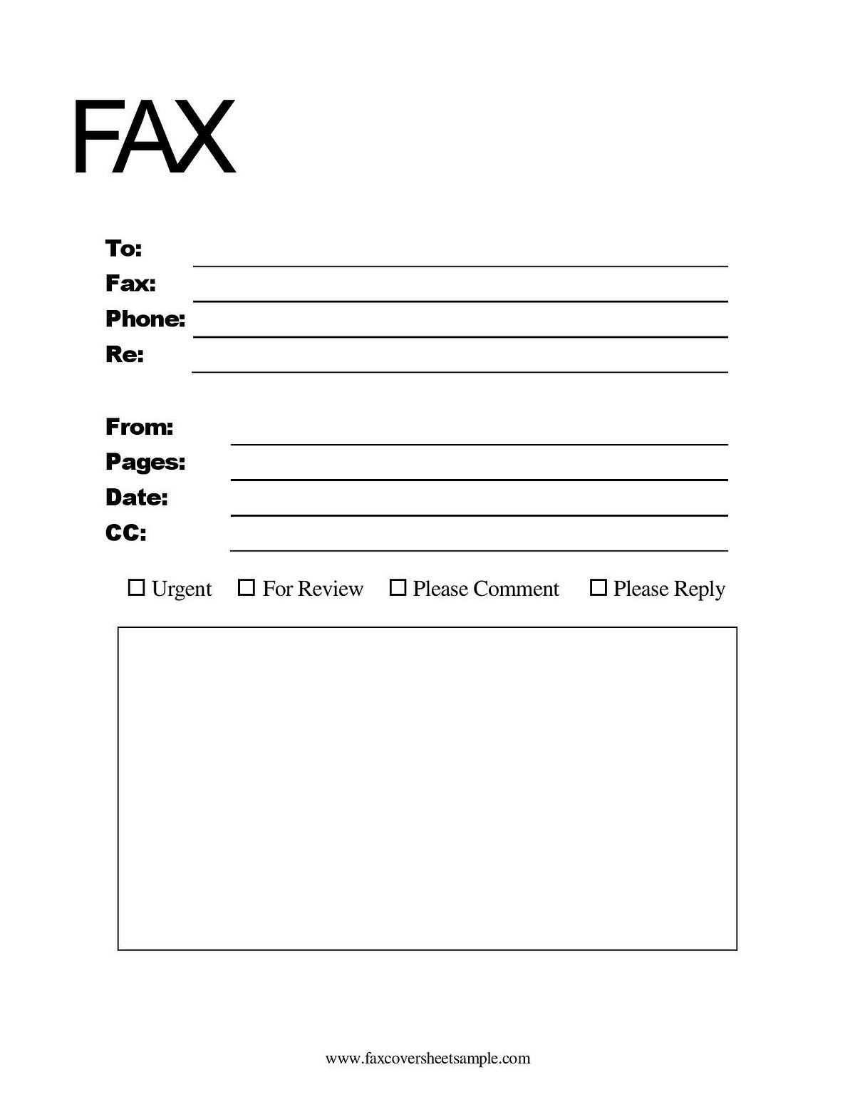 Printable Fax Cover Sheet PDF Templates | by Faxcoversample | Medium