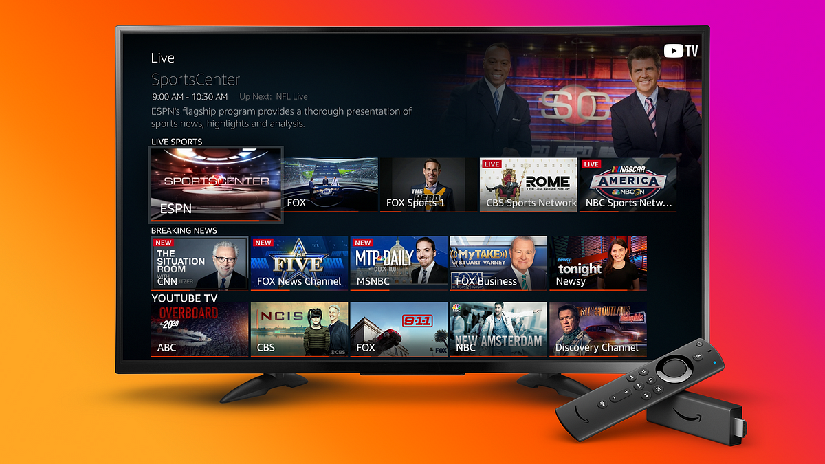 Discovering Live TV is Easier Than Ever on Fire TV by Amy Shotwell Amazon Fire TV