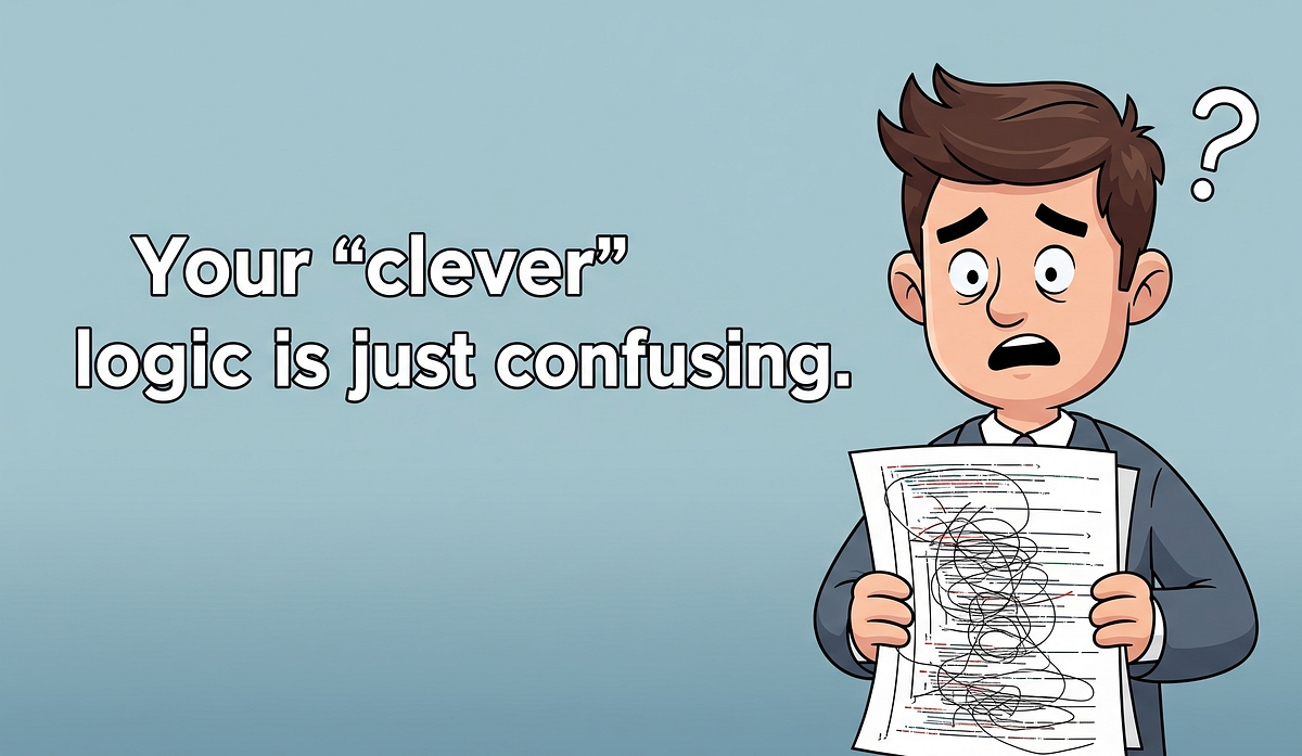 Your “Clever” Logic Is Just Confusing — Here’s How Senior Engineers Do ...