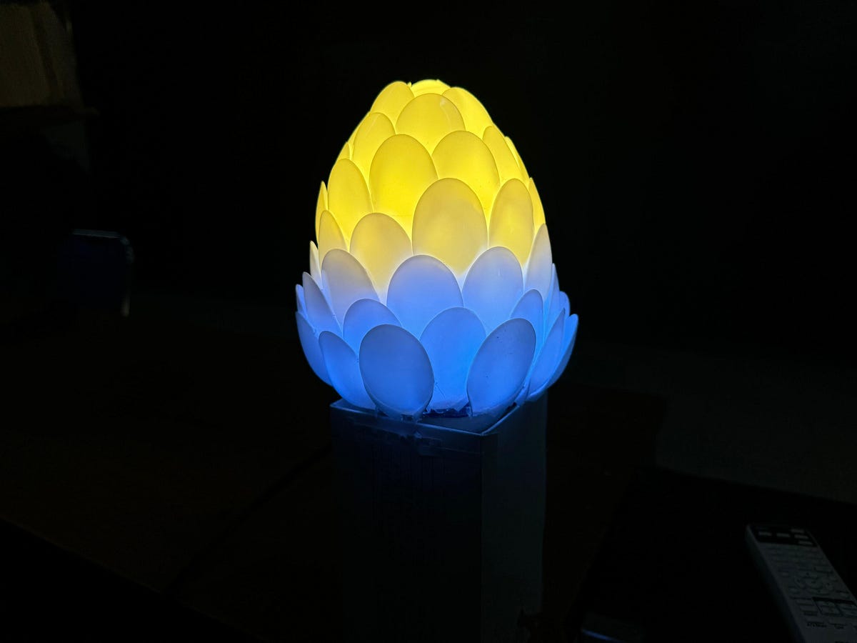 DIY Lampu Hias dari Sendok Plastik Bekas: Cantik dan Hemat