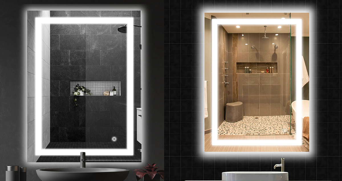 Guide to LED Backlit Mirrors. Choosing a backlit mirror that fits… by