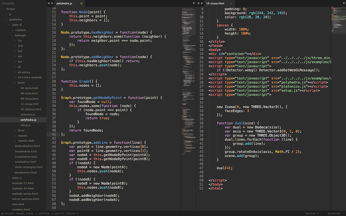 config Sublime Text. My settings for Sublime Text 3 by Alex Burner