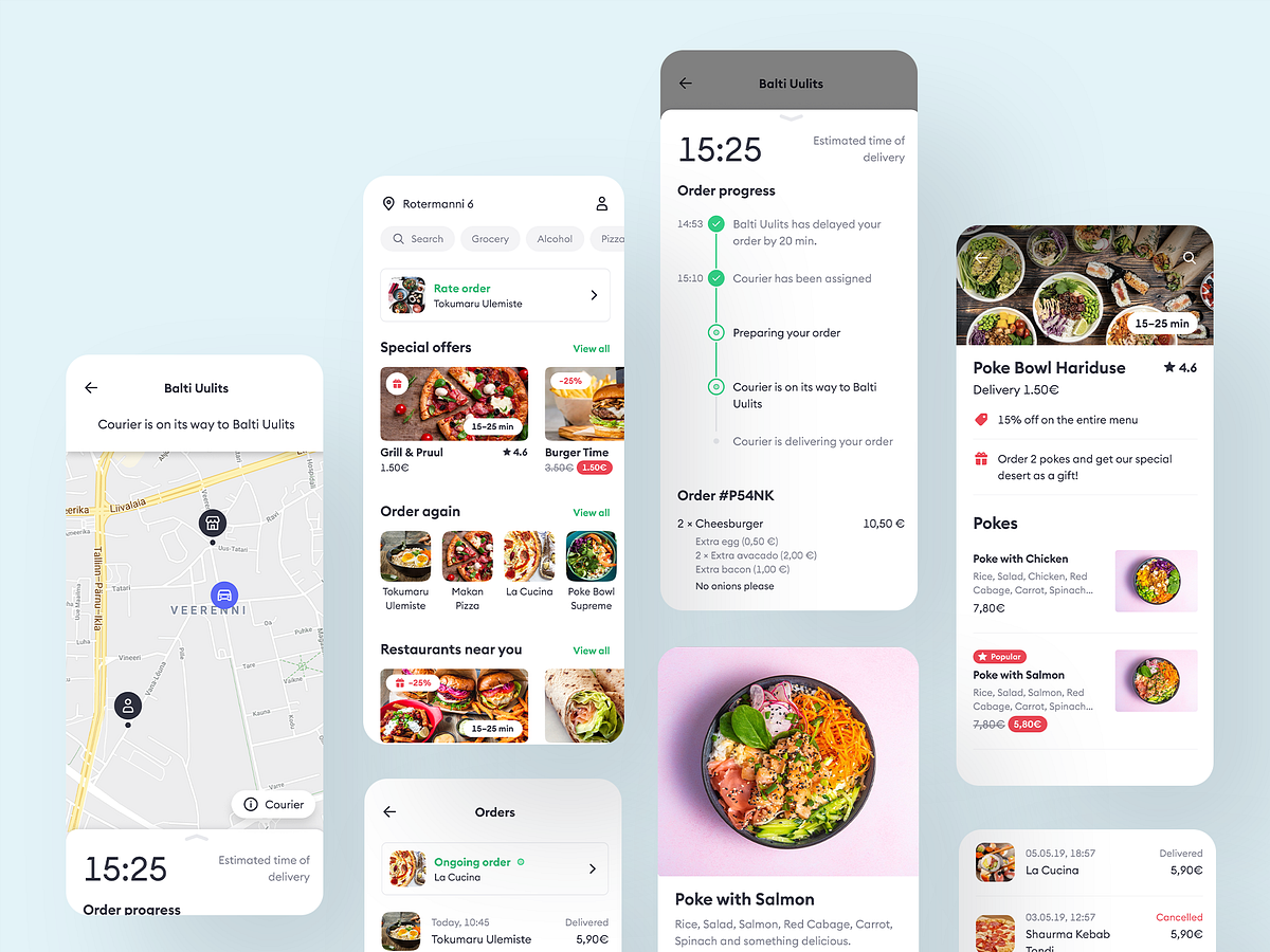 Bolt outlet food delivery