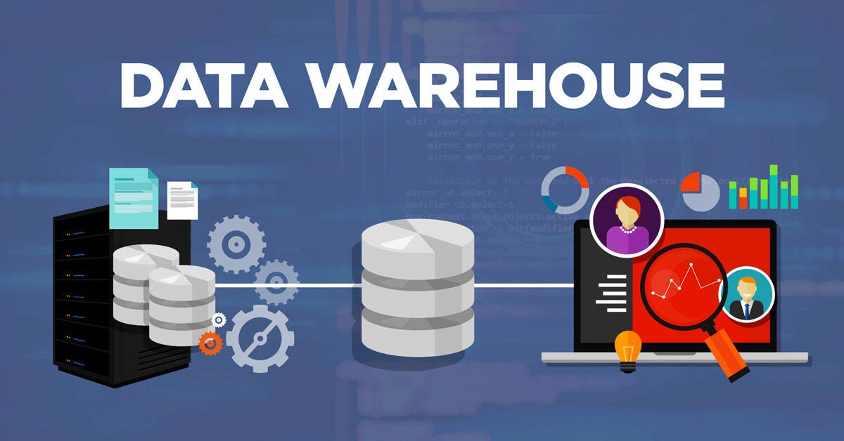 Data Warehouse , its benefits, concept, types, examples, and software ...