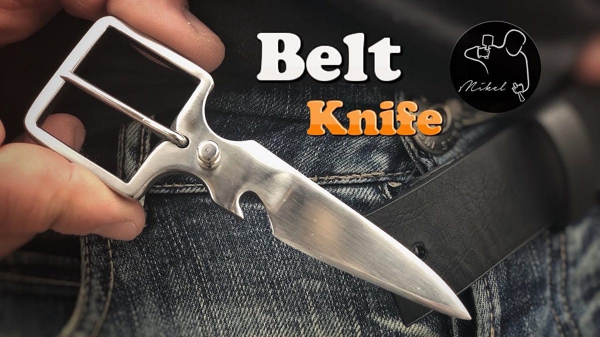 Belt Buckle Knife Uses, Features, and Effectiveness For Self Defense
