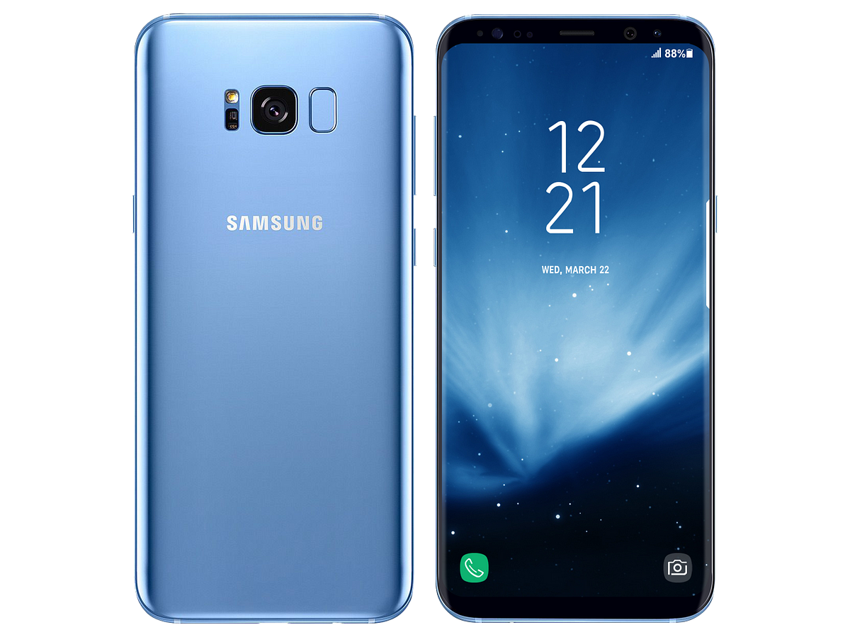 Samsung Galaxy S8+. Tall, statuesque and beautiful. Sets