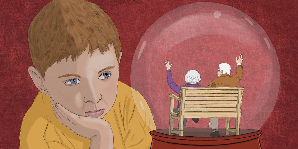 Image of: I Moved Home So My Kids Could Know Their Grandparents. Now, They’re Stuck 6 Feet Apart.