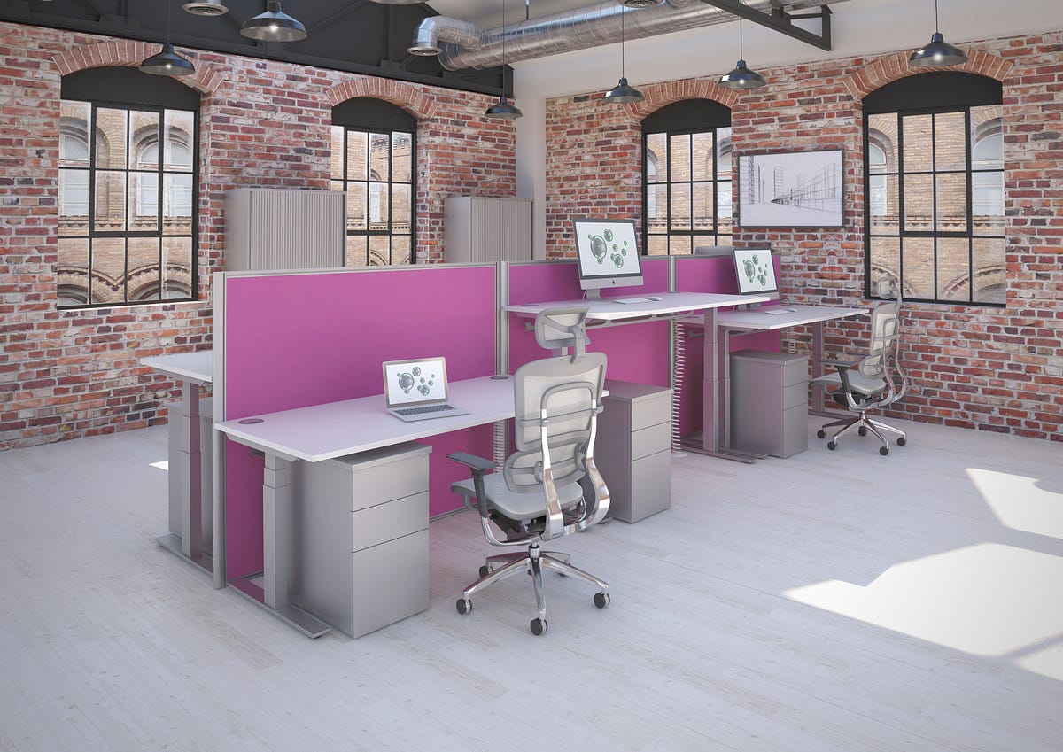 BRIGHTER OFFICE MEAN BRIGHTER STAFF by Century Office Medium