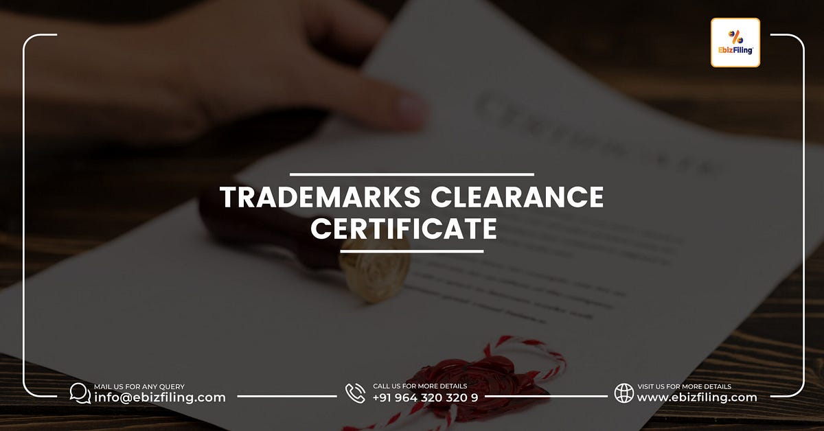 Curated visual reference: Visual Reference: What Is Trademark Clearance Certificate For Copyrights