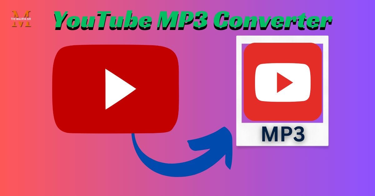Top 10 YouTube MP3 Converter Website for YouTubers | by The Maurya Sir |  Nov, 2023 | Medium