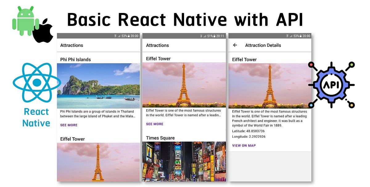 ใช้ React Native และ API สร้าง Mobile Application ไม่ยากเลย 😁 | by Karn ...