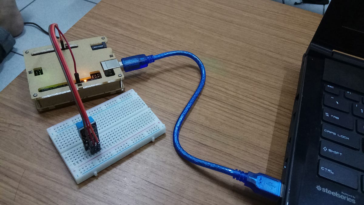 Temperature Sensing with Arduino and DHT11 | by Ahmad Fawwaz Zuhdi | Medium