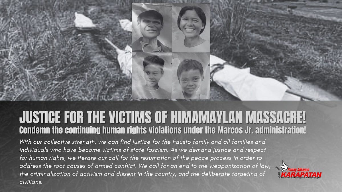 JUSTICE FOR THE FAUSTO FAMILY! Condemn the continuing human rights ...