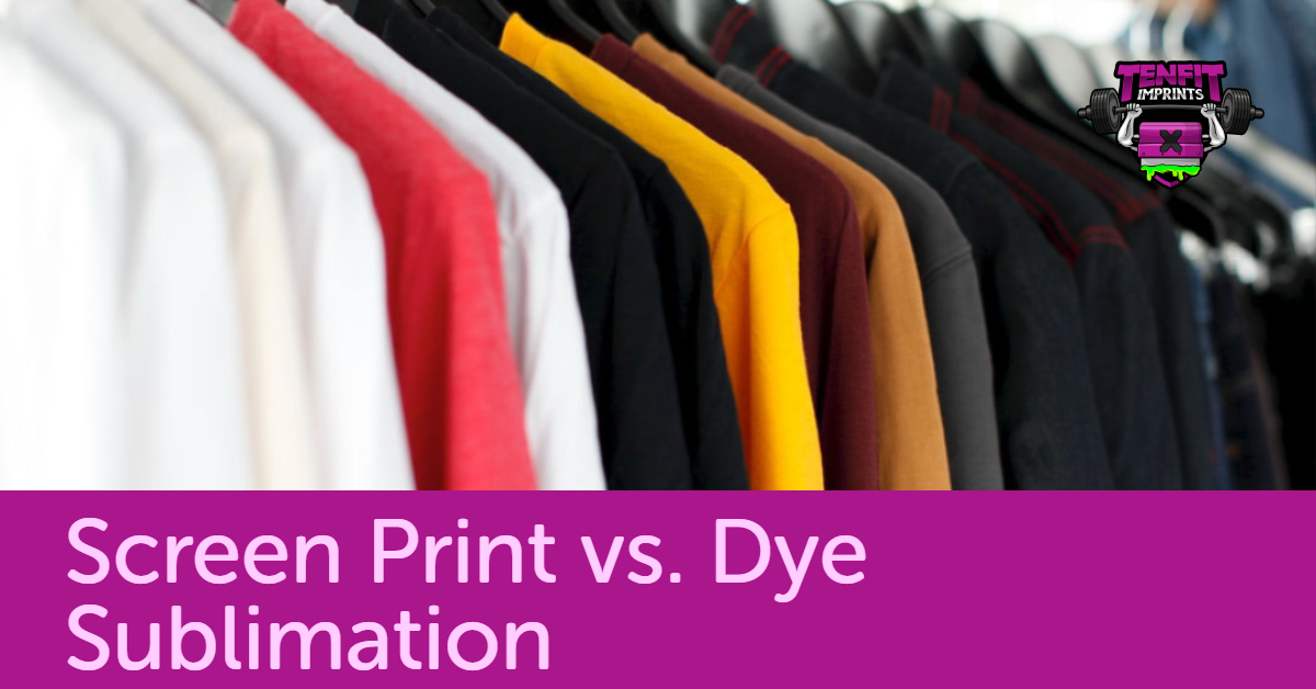 Screen Printing vs. Sublimation Printing — What’s best for what? by
