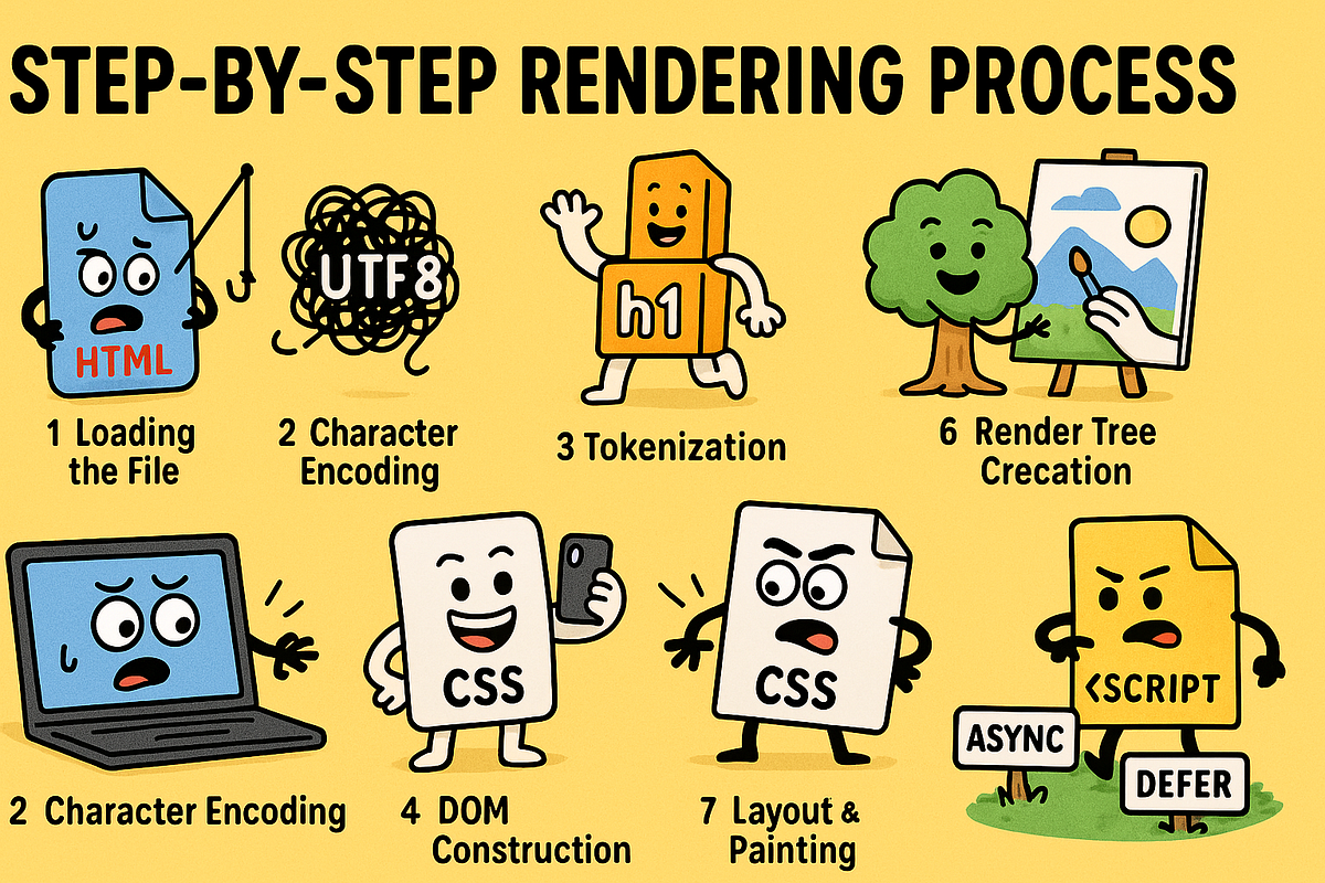 How Browser understands HTML & CSS?- Rendering Engine in action..! | by ...