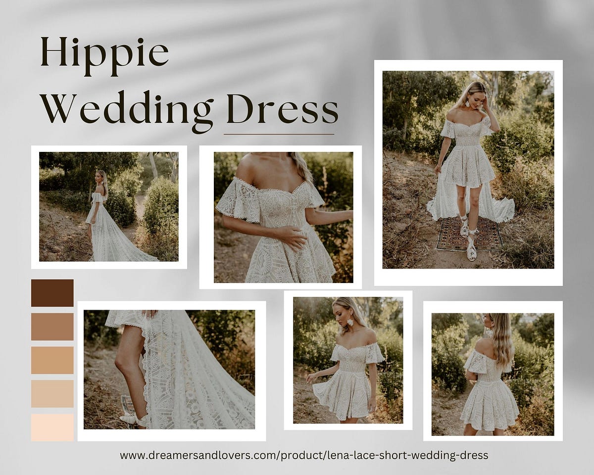 Romantic Hippie Wedding Dresses for the Modern Bride at Dreamers & Lovers, by Dreamersandlovers, Feb, 2024