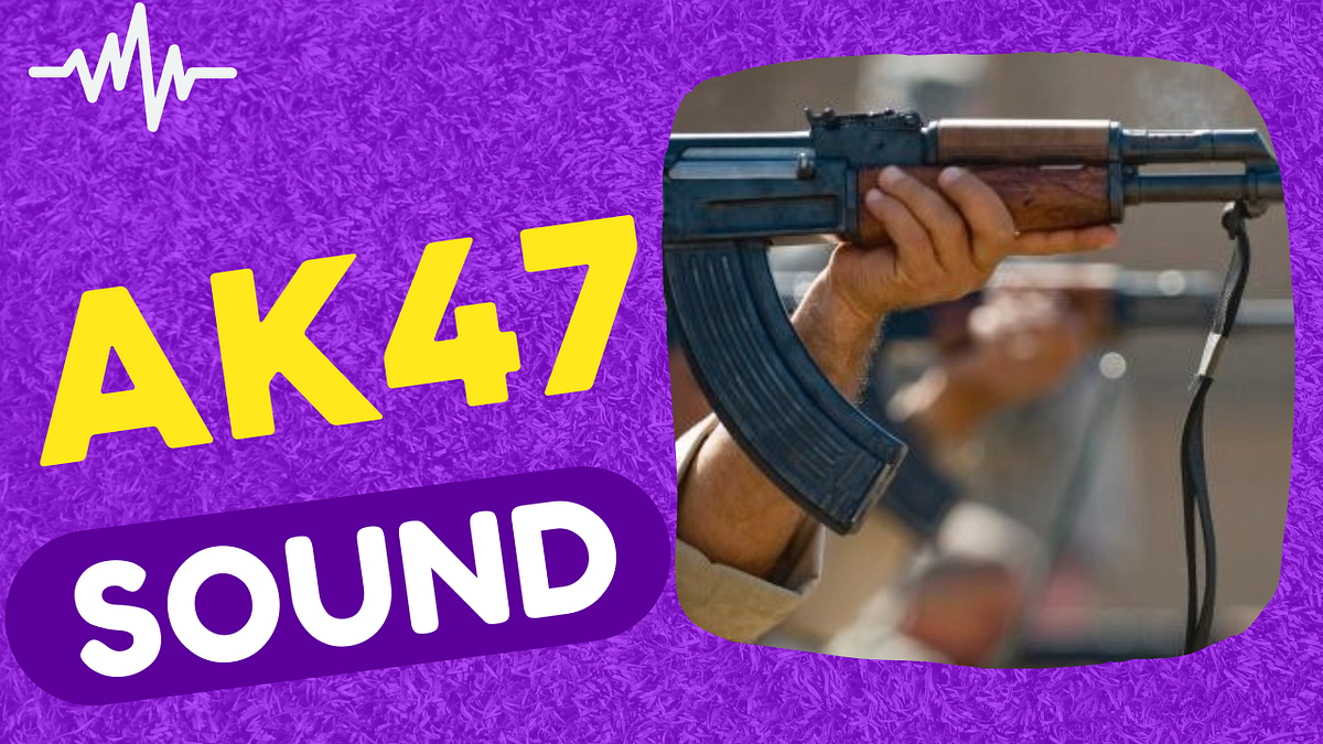 AK47 sound — AK47 rifle sound effects Efeitos Sonoros Sound Effect