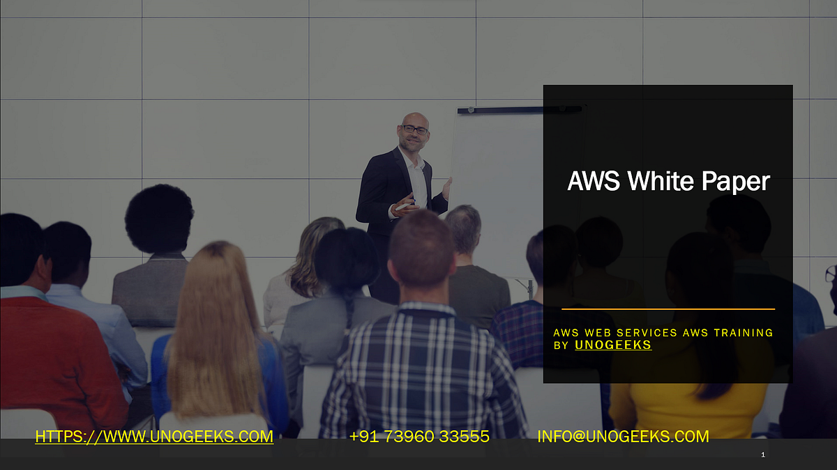 AWS WhitePaper. AWS whitepapers, you can find a… by Techtutorsti