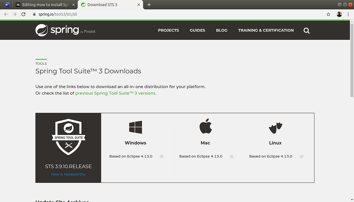 How to Install Spring Tool Suite™ 3 on Ubuntu 18 by Nditah Samweld