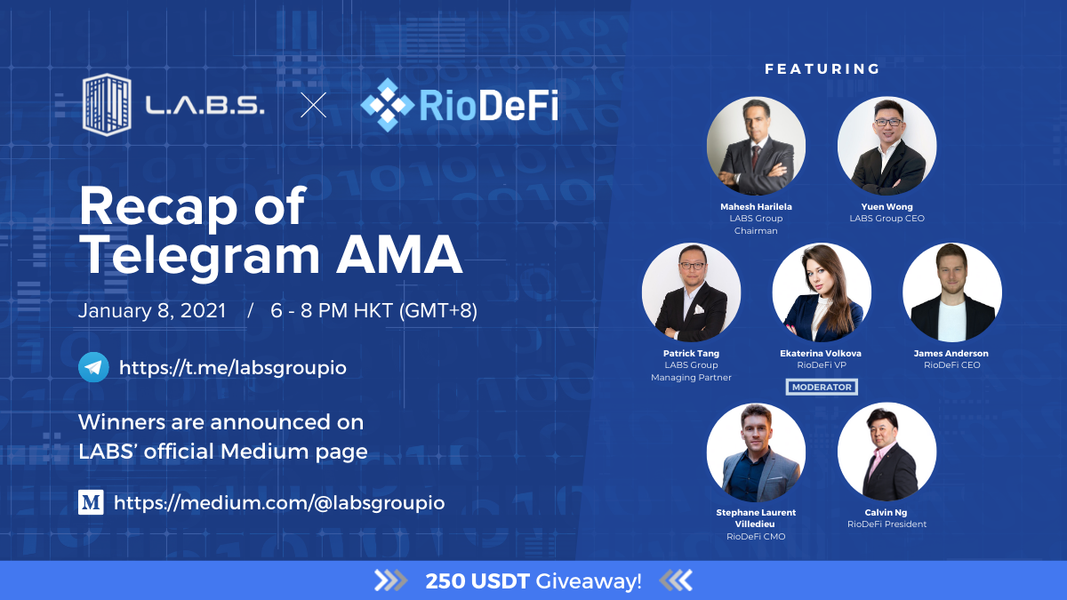 LABS x RioDeFi: Recap of Telegram AMA | by RioDeFi | RioDeFi | Medium
