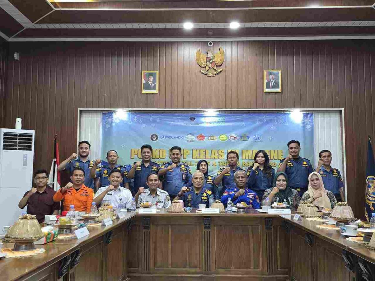 Posko Penyelenggaraan Angkutan Laut Natal 2025 dan Tahun Baru 2026 Mulai Dioperasikan oleh Kantor…