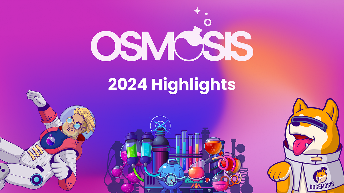 Osmosis, the Cosmos DeFi Hub: 2024 Recap and Highlights ...