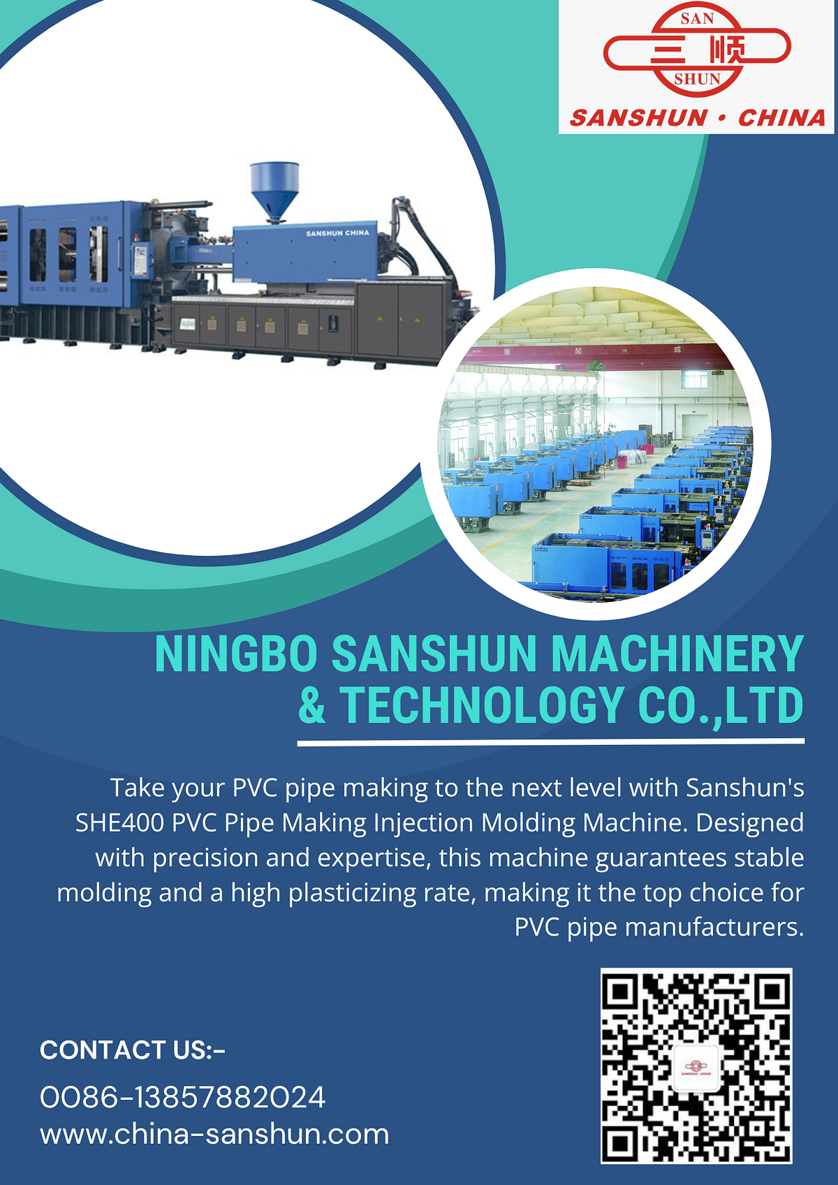 Revolutionize PVC Pipe Manufacturing with SHE400 Injection Molding