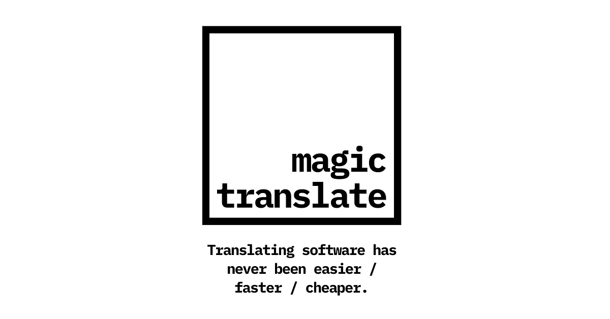 The Magic of Translation