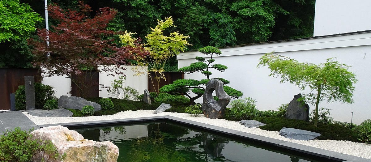 Asiatischen Garten anlegen. 🧘‍♂️🌿🌴🌾 Der japanische Garten… by Secheli