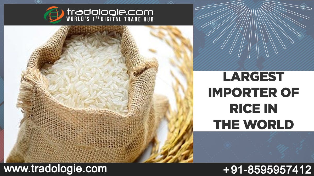 Largest Importer Of Rice In The World - Tradologie - Medium