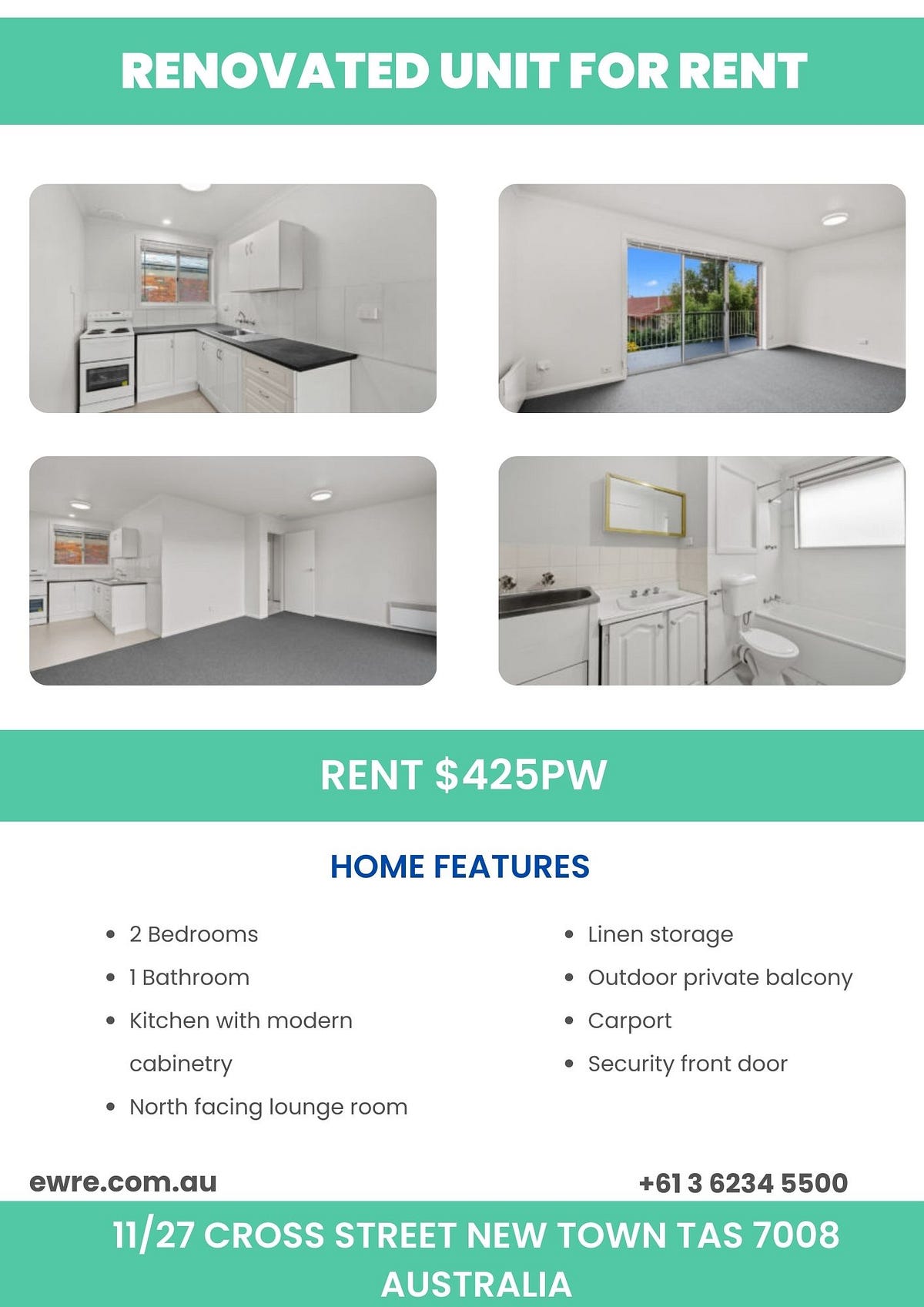 RENOVATED UNIT FOR RENT! Edwards Windsor Medium