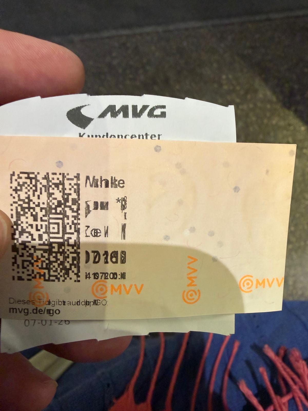 The Story of a Ticket