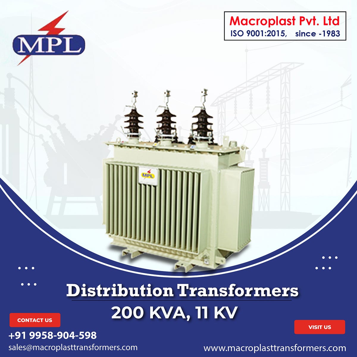 Distribution Transformer Vs Power Transformer by Macroplast