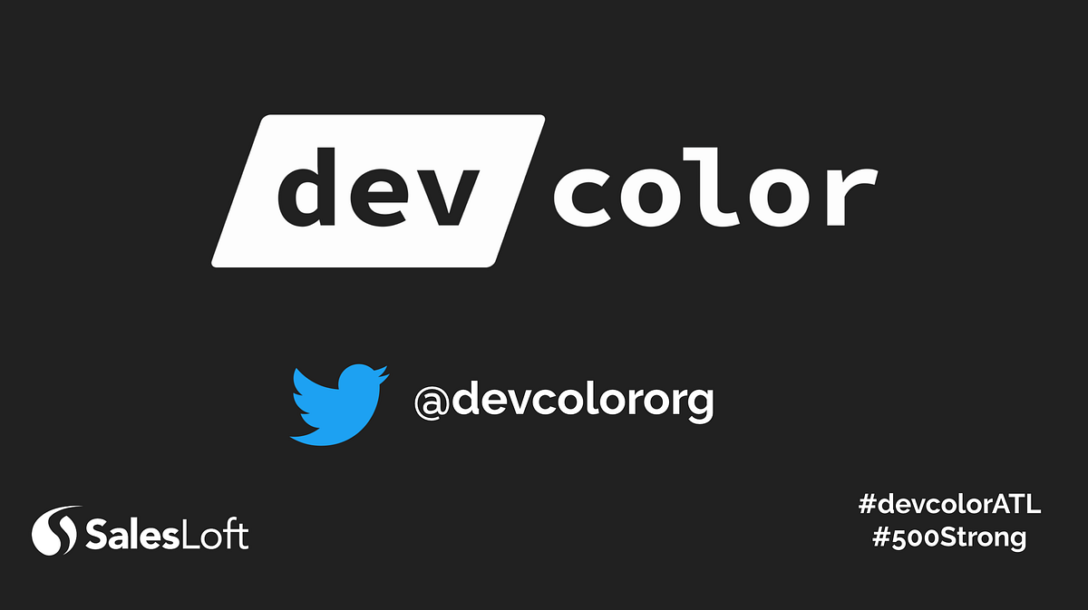 /dev/color Is Coming to Atlanta. dev/color is an organization whose ...