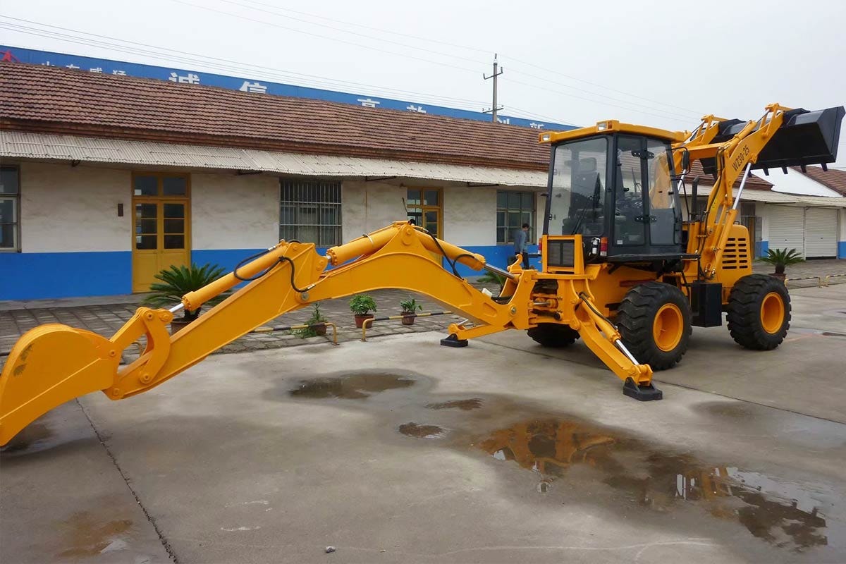 Backhoes Loader with Track Shoes camco machinery Medium