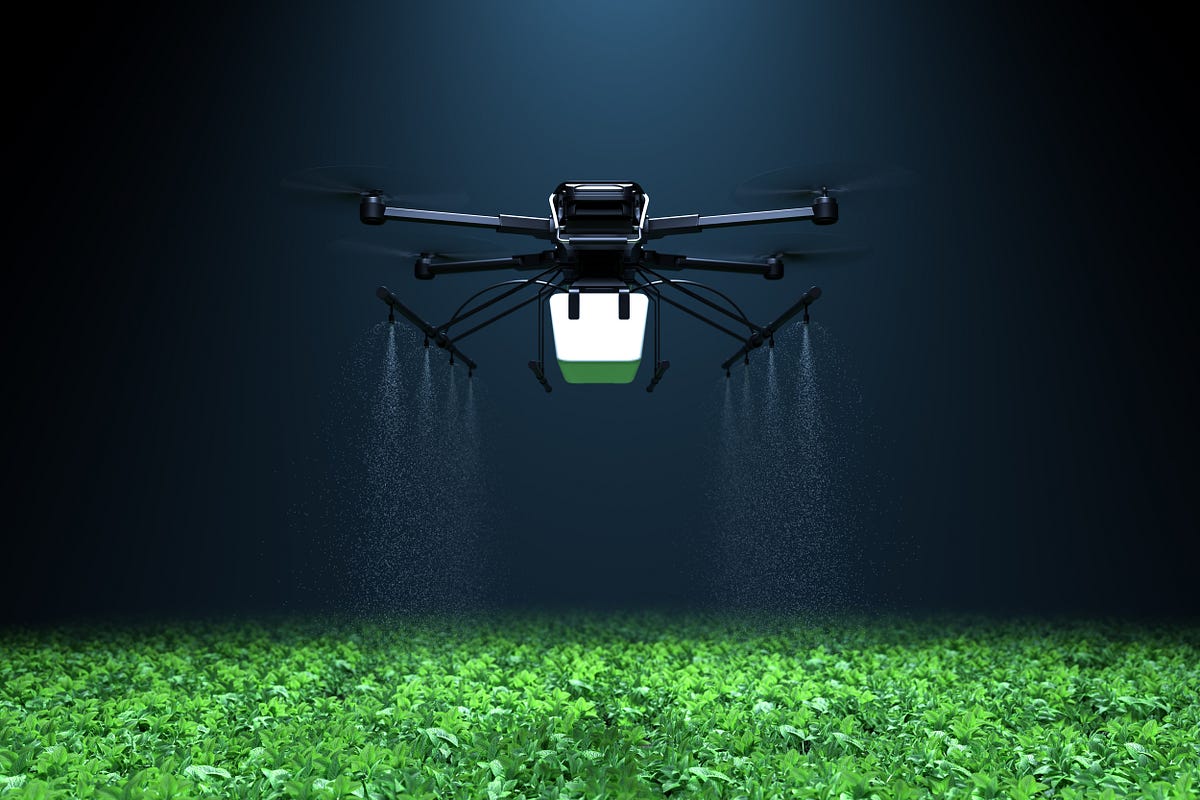 Picture of Why Use Lithium Batteries in Agricultural Drones? | by Magnipower ...