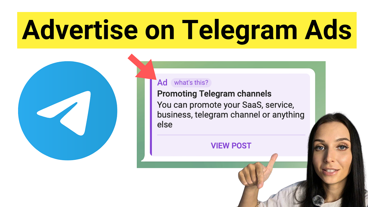 How To Advertise on Telegram Ads - Maria | Girl in Tech - Medium