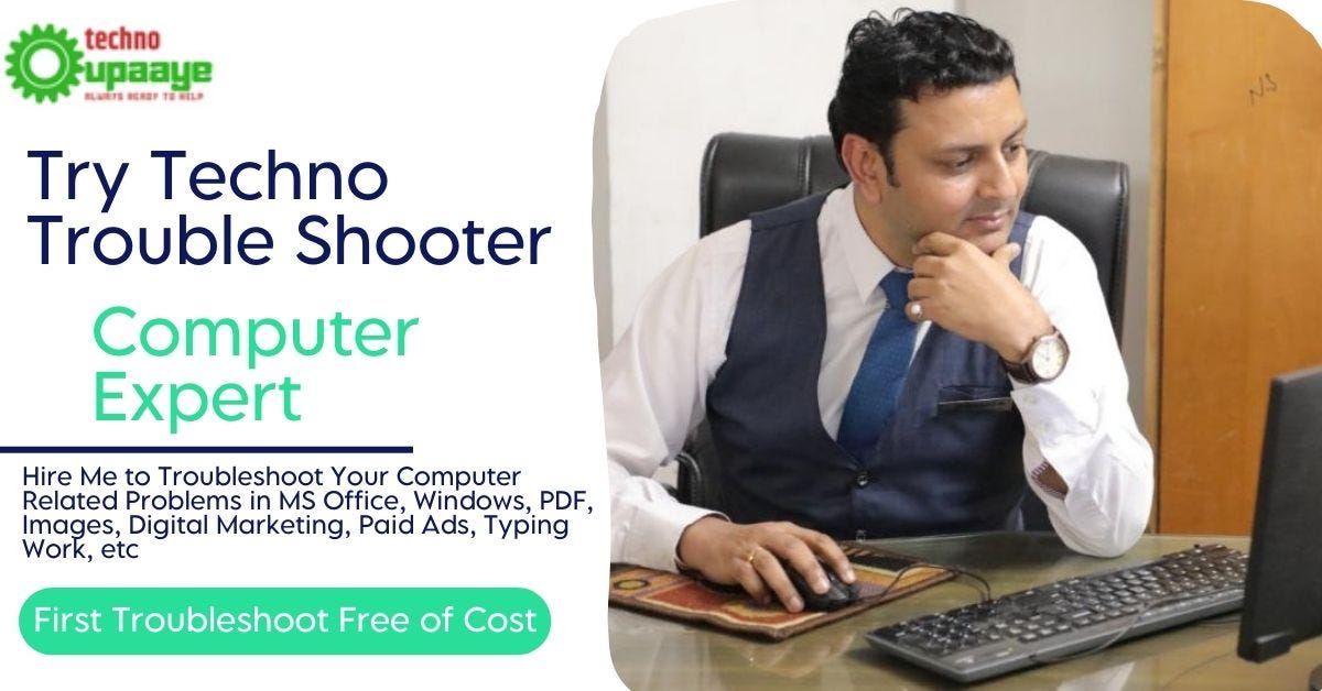 Get Troubleshooting Solutions for Your ComputerRelated Problems by