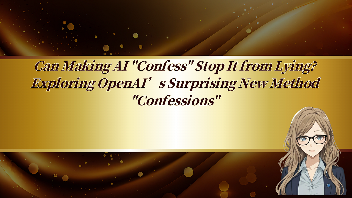 Can Making AI “Confess” Stop It from Lying? Exploring OpenAI’s