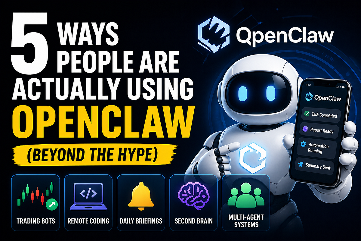 5 Ways People Are Actually Using OpenClaw (Beyond the Hype)