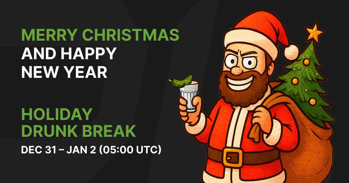 Merry Christmas & Happy New Year from DrunkLab