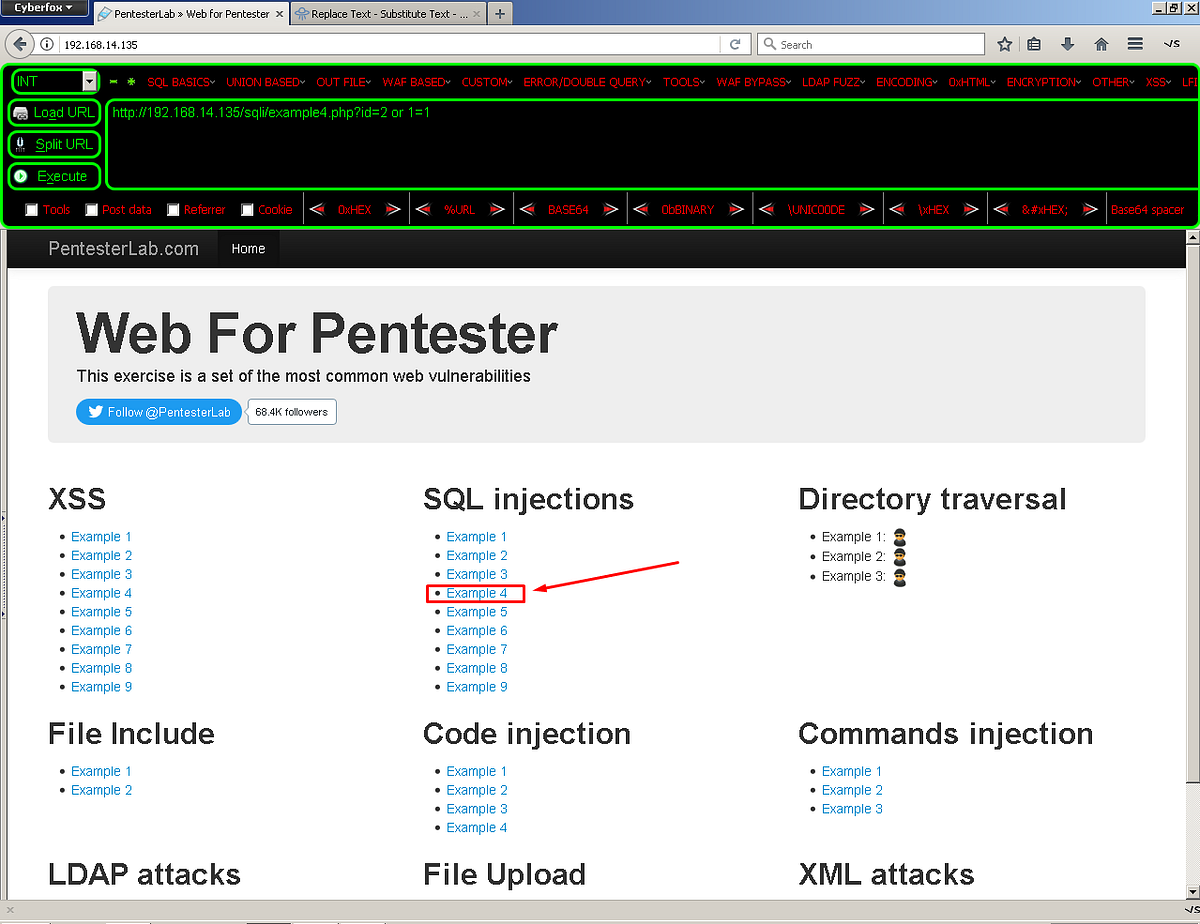 Web For Pentester sql injection example 4 | by khedr0x00 | Medium